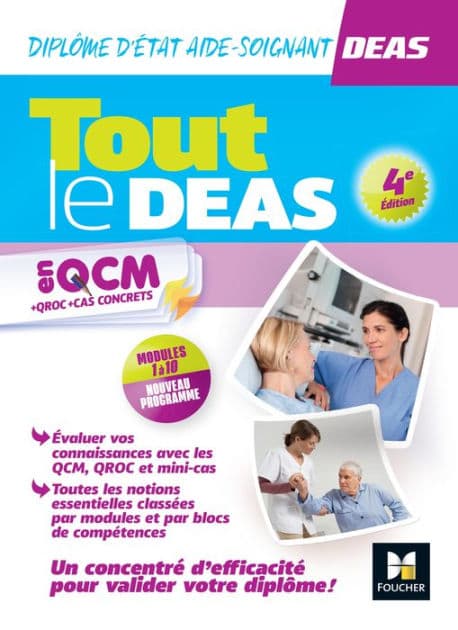 Tout le DEAS en QCM/QROC - IFAS - Diplôme État Aide-soignant - 2024-2025 by Hayat Abbadi