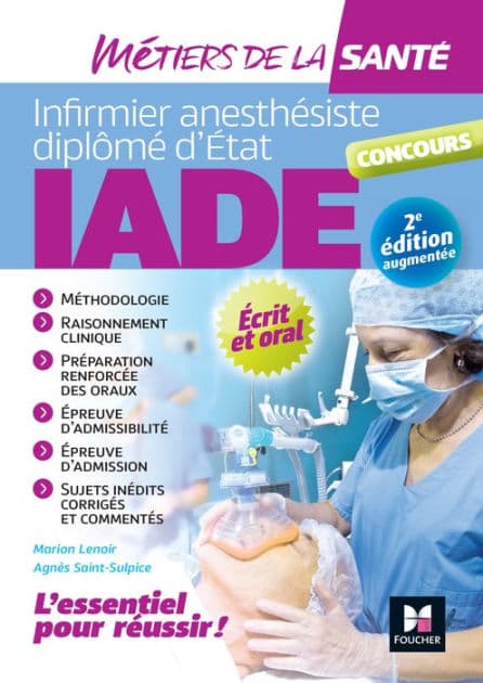 IADE- Métiers de la santé - Réussir le concours d'entrée - Préparation complète - 2e édition by Kamel Abbadi