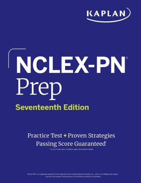 NCLEX-PN Prep, Seventeenth Edition (2025): Includes 1 Full Length Practice Test + Proven Strategies by Kaplan Nursing