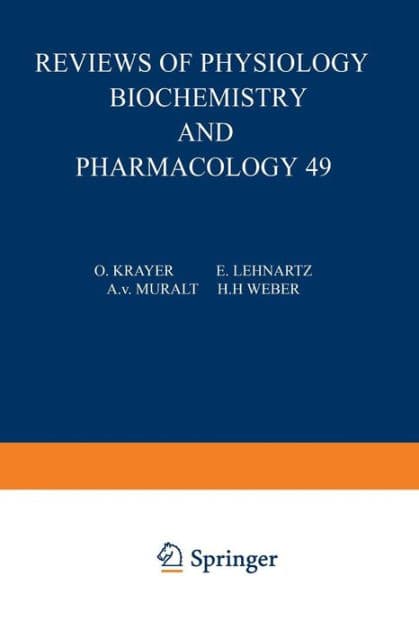 Ergebnisse der Physiologie, Biologischen Chemie und Experimentellen Pharmakologie by O. Krayer