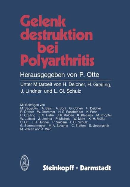 Gelenkdestruktion bei Polyarthritis by P. Otte