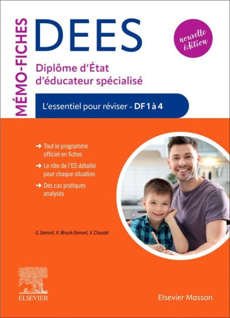 Mémo-Fiches DEES - Diplôme d'État d'éducateur spécialisé: L'essentiel pour réviser - DF1 à 4 by Guillaume Demont