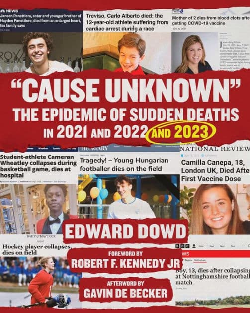 "Cause Unknown": The Epidemic of Sudden Deaths in 2021 & 2022 & 2023 by Ed Dowd