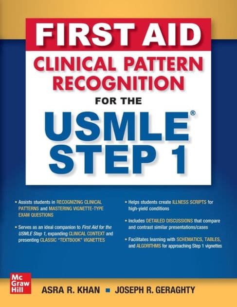 First Aid Clinical Pattern Recognition for the USMLE Step 1 by Joseph R. Geraghty