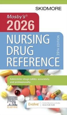 Mosby's 2026 Nursing Drug Reference by Linda Skidmore-Roth RN