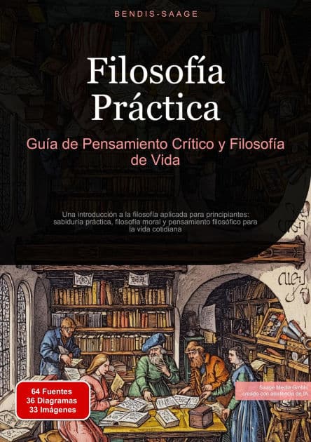 Filosofía Práctica: Guía de Pensamiento Crítico y Filosofía de Vida: Una introducción a la filosofía aplicada para principiantes: sabiduría práctica, filosofía moral y pensamiento filosófico para la vida cotidiana by Bendis A. I. Saage - Español