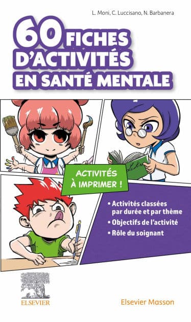 60 fiches d'activités en santé mentale by Louana Moni