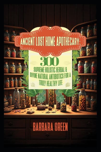 Ancient Lost Home Apothecary Book: 300 Supreme Holistic Herbal & Divine Natural Antibiotics For A Truly Healthy Life by Barbara Green