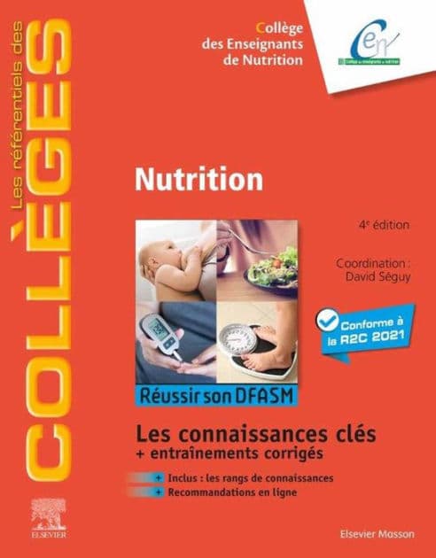 Nutrition: Réussir son DFASM - Connaissances clés by Collège des Enseignants de Nutrition