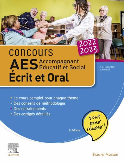 Concours AES 2022-2023: Accompagnant éducatif et social - Écrit et oral by Anne-Eva Lebourdais