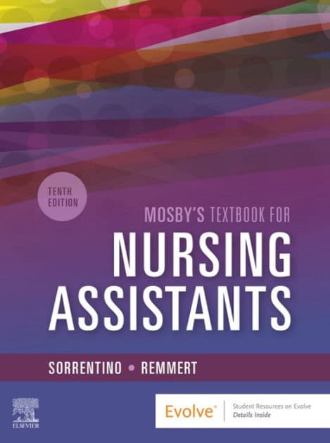 Mosby's Textbook for Nursing Assistants - E-Book by RN Sorrentino PhD