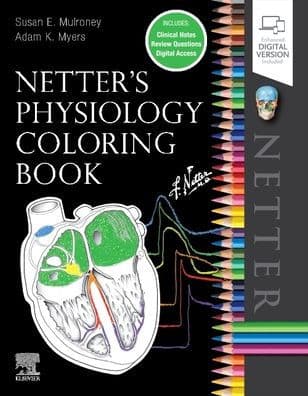 Netter's Physiology Coloring Book by Susan Mulroney PhD