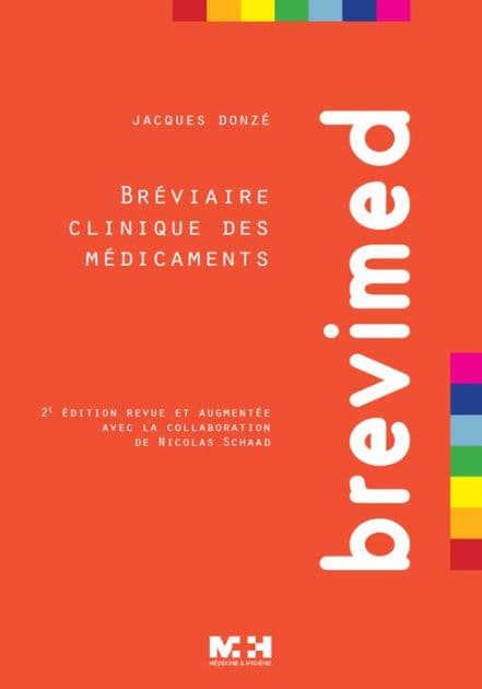 Brevimed: Bréviaire clinique des médicaments by Jacques Donzé