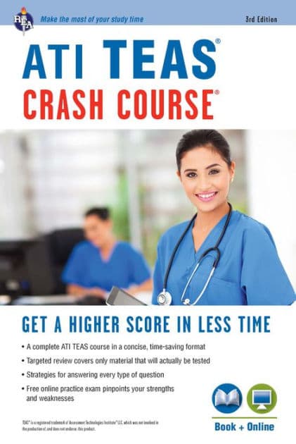 ATI TEAS Crash Course Book + Online: Get a Higher Score in Less Time by John Allen