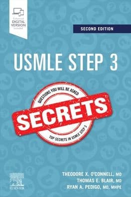 USMLE Step 3 Secrets by Theodore X. O'Connell MD