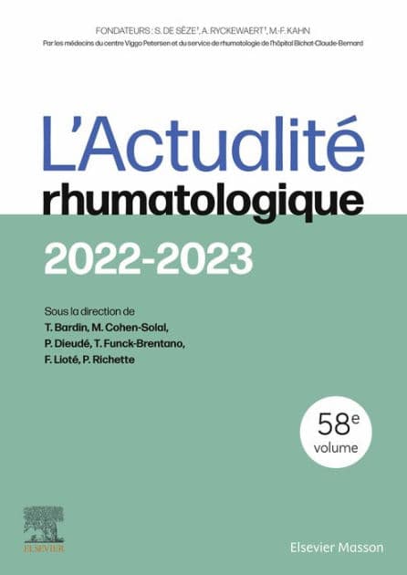 L'actualité rhumatologique 2022-2023 by Thomas Bardin