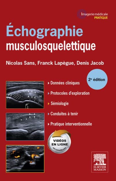 Echographie musculosquelettique by Nicolas Sans
