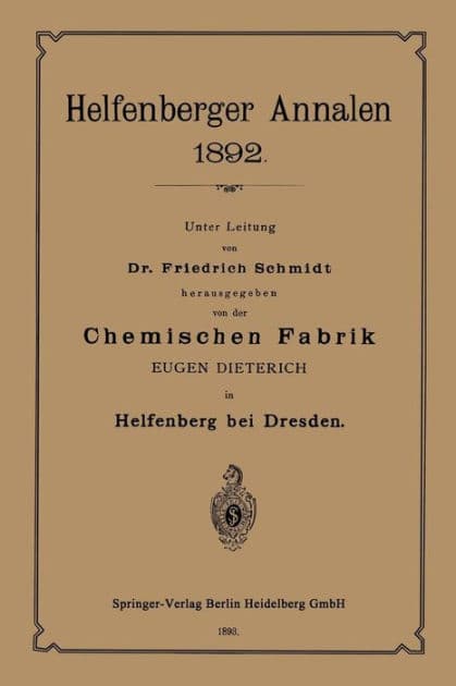 Chemischen Fabrik by Eugen Dieterich