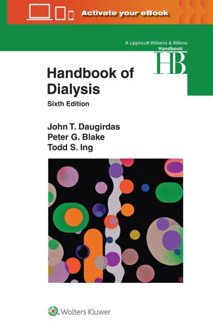 Handbook of Dialysis by John T. Daugirdas M.D.