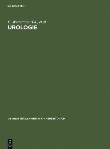 Urologie by Ulrich Wetterauer