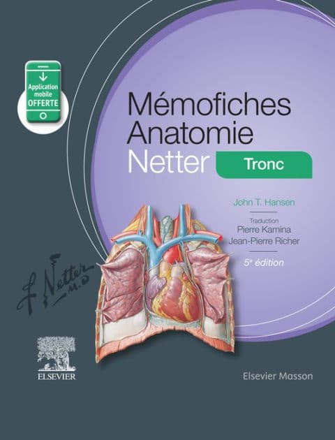Mémofiches Anatomie Netter - Tronc by John T. Hansen