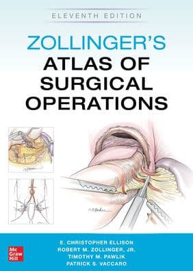 Zollinger's Atlas of Surgical Operations, Eleventh Edition by Robert M. Zollinger
