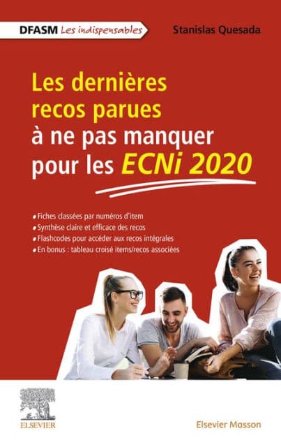 Les dernières recos parues à ne pas manquer pour les ECNi2020: DFASM - Les indispensables by Stanislas Quesada
