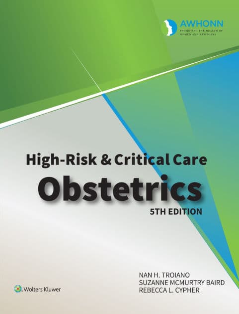 AWHONN's High Risk & Critical Care Obstetrics by AWHONN (Association of Women's Health