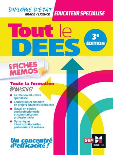 Tout le DEES en fiches mémos - Diplôme d'état Educateur spécialisé - 3e édition - Révision by Prisilla Benchimol