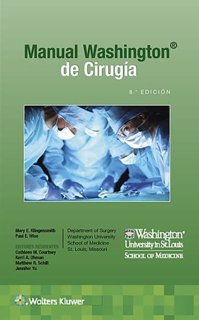 Manual Washington de cirugía by Mary E. Klingensmith MD