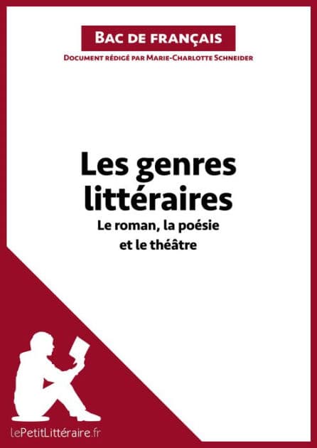 Les genres littéraires - Le roman, la poésie et le théâtre (Bac de français)): Réussir le bac de français by lePetitLitteraire