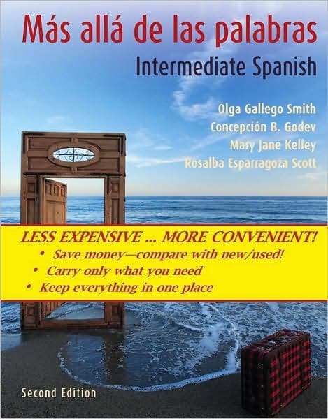 Mas alla 2nd Edition SE with accompanying Audio CD Binder Ready Version by Olga Gallego