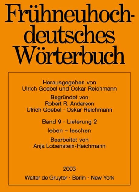 Leben - leschen by Anja Lobenstein-Reichmann