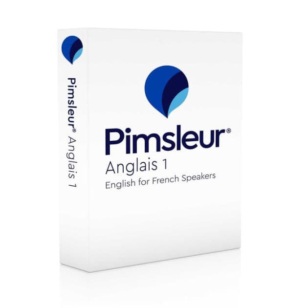 Pimsleur English for French Speakers Level 1 CD: Learn to Speak, Understand, and Read English with Pimsleur Language Programs by Pimsleur
