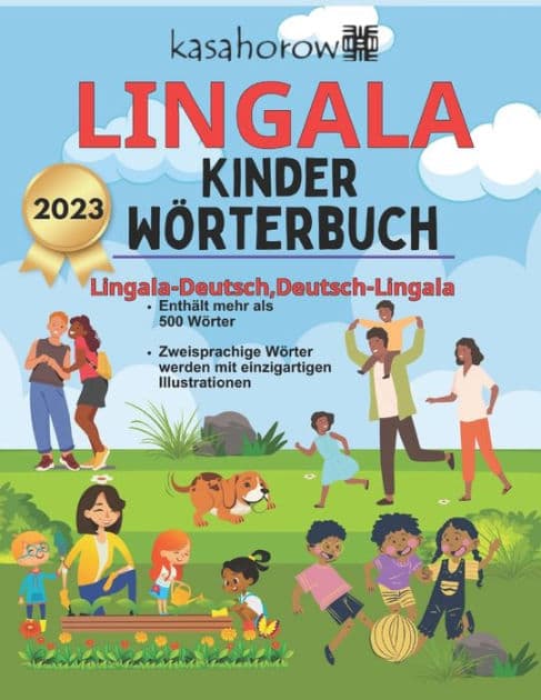 Lingala Kinder Wörterbuch: Lingala-Deutsch Bilderbuch, Deutsch-Lingala by Kasahorow