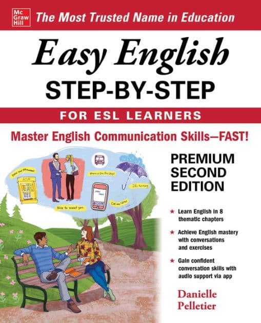 Easy English Step-by-Step for ESL Learners, Second Edition by Danielle Pelletier DePinna