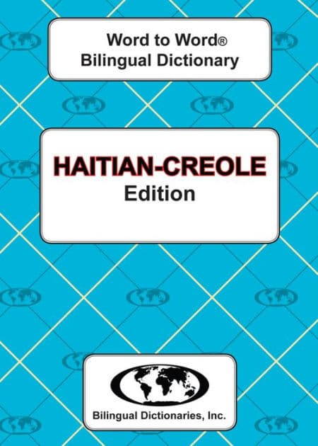 Haitian-Creole Word to Word Bilingual Dictionary by C MA Sesma