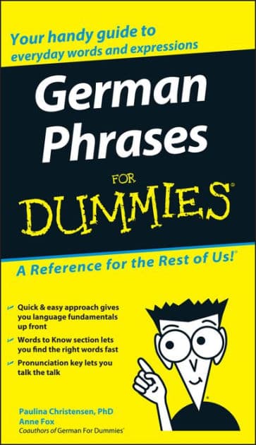 German Phrases For Dummies by Paulina Christensen