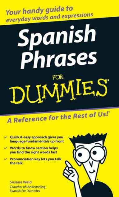 Spanish Phrases For Dummies by Susana Wald