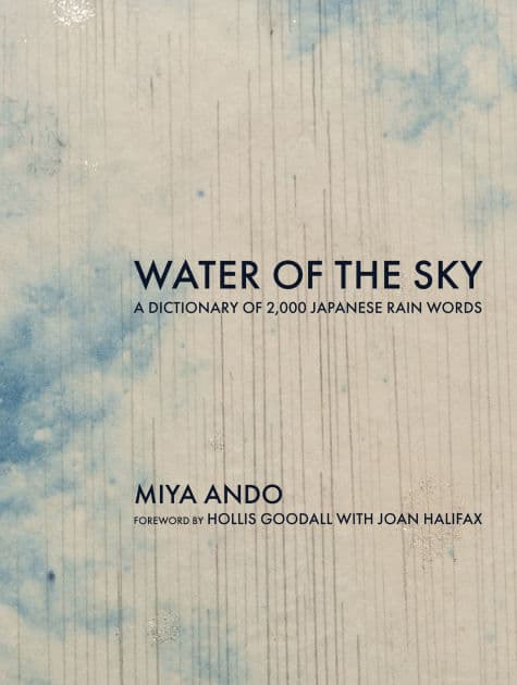 Water of the Sky: A Dictionary of 2,000 Japanese Rain Words by Miya Ando