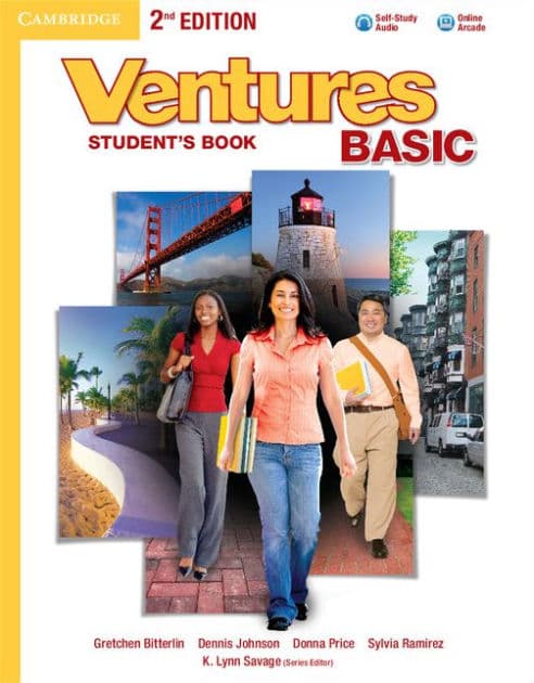 Ventures Second Basic Student's Book with Audio CD by Gretchen Bitterlin