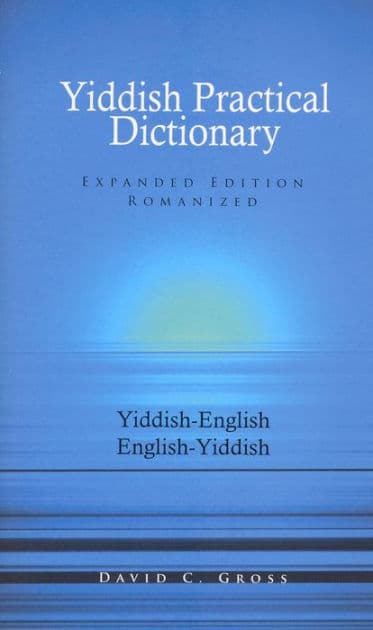 English-Yiddish/Yiddish-English Practical Dictionary (Expanded Romanized Edition) by David Gross