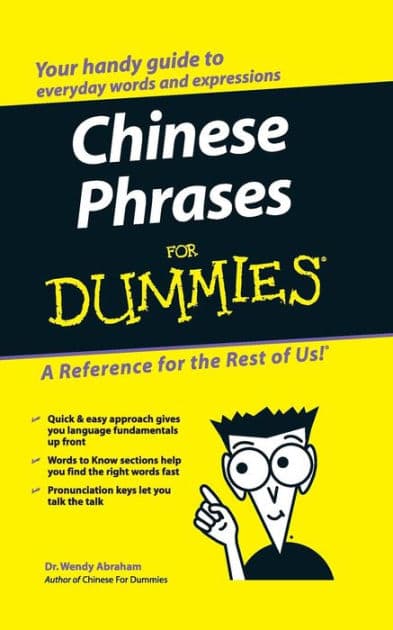 Chinese Phrases For Dummies by Wendy Abraham