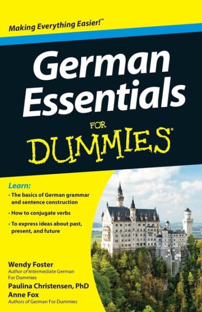 German Essentials For Dummies by Wendy Foster
