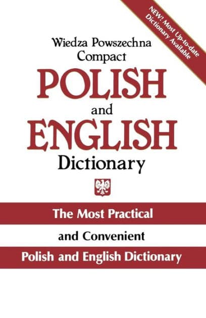 Wiedza Powszechna Compact Polish and English Dictionary by Janina Jaslan