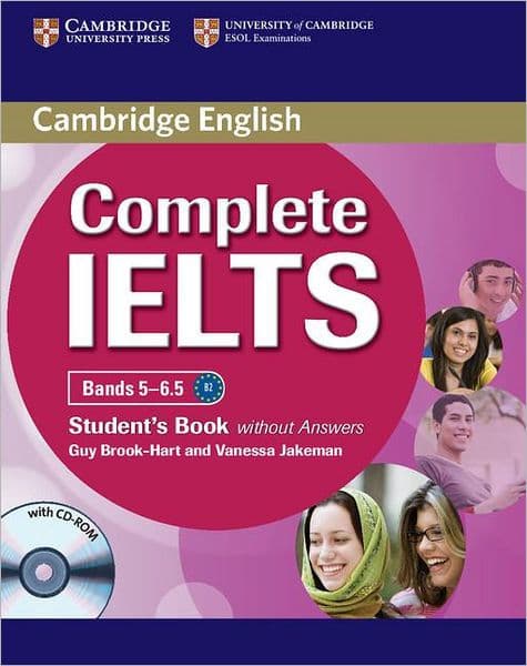 Complete IELTS Bands 5-6.5 Student's Book without Answers with CD-ROM by Guy Brook-Hart
