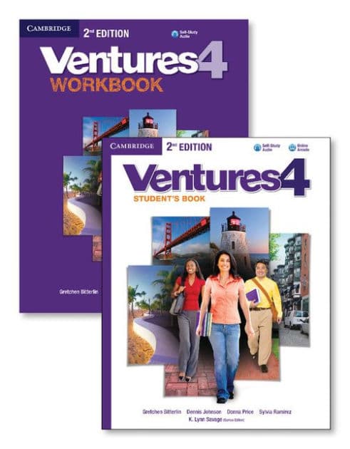 Ventures Level 4 Value Pack (Student's Book with Audio CD and Workbook with Audio CD) by Gretchen Bitterlin