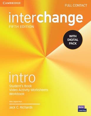 Interchange Intro Full Contact with Digital Pack by Jack C. Richards