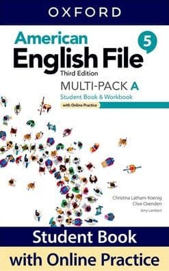 American English File Level 5 Student Book/Workbook Multi-Pack A with Online Practice by Oxford University Press