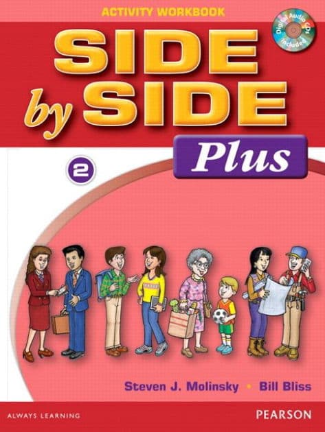 Side by Side Plus 2 Activity Workbook with CDs by Steven Molinsky